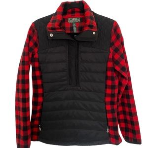L-RL Ralph Lauren Active half zip up jacket